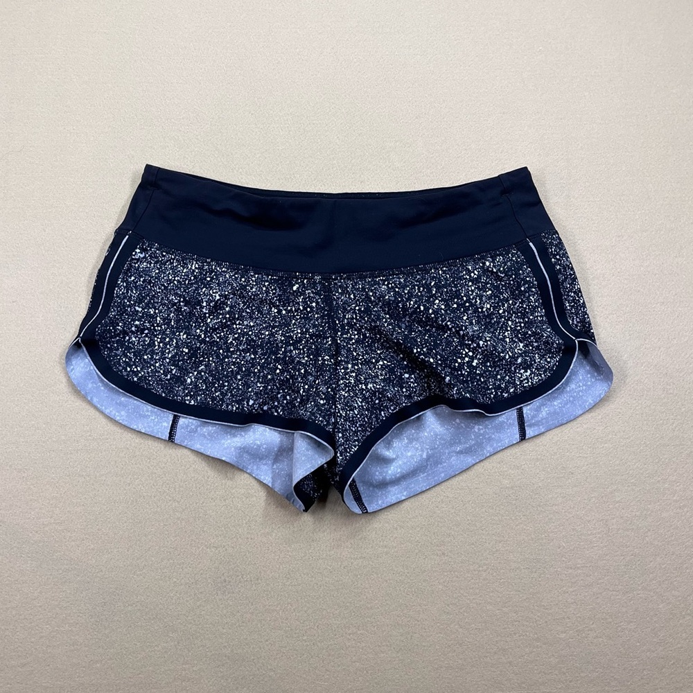 Lululemon Speckled Running Shorts